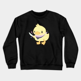Genderfluid Ducky Crewneck Sweatshirt